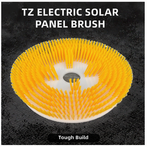 Cepillos de nailon de 3.5m, 5.5m, 7.5m para limpieza de paneles solares eléctricos, equipo de limpieza de módulos fotovoltaicos, sistema de energía solar, OEM personalizable - Product Image 4