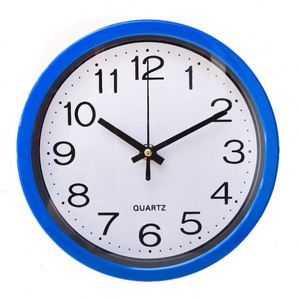 8 Inch Plastic Frame <b>Wall</b> <b>Clock</b> Silent for Living Room Decoration - Product Image 3