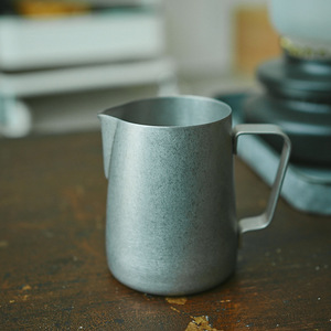 Solhui Do Old <span class=keywords><strong>Pichet</strong></span> d'art Latte en acier inoxydable 304 Design moderne pour pot à <span class=keywords><strong>lait</strong></span> avec ustensiles à café en métal à l'échelle - Product Image 3