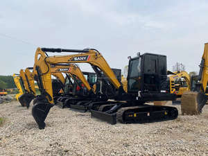 Sany SY60C Mini pelle 6 tonnes 99% nouvelle pelle d'occasion Caterpillar Komatsu Hitachi à bas prix d'origine - Product Image 2