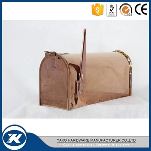 Boîte aux lettres américaine en acier inoxydable, boîte aux lettres en métal pour lettres, prix d'usine - Product Image 3