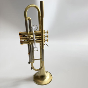 Trompeta H70 Bb Profesional Estándar, Importada, de Latón, Nueva, con Acabado Artístico, para Profesores de Trompeta - Product Image 1