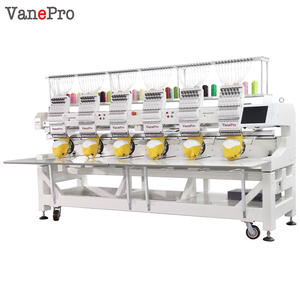 VanePro Nueva Máquina de Coser y Bordar Computarizada de Alta Velocidad para Uso Doméstico, 1200 RPM, 6 Cabezales, con Motor - Product Image 4