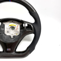 Volant de direction sport en fibre de carbone pour BMW E82 E87 E90 E92 E93 M3, accessoires de voiture