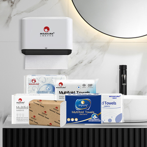 Asciugamani di Carta Personalizzati a 2 Veli, Piegati a N, a Z o Multifold, Asciugamani di Carta Intercalati, 200 Fogli - Product Image 5