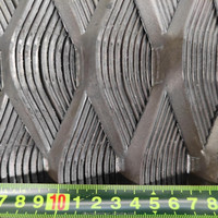 Maille métallique expansée plate en acier inoxydable et aluminium de 4x8 pieds avec prix de gros