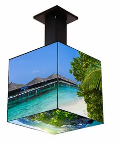 Best Sellers eye catching 5 sided P2.5 P3 P4 cubes digital led display screen cube led video wall for outdoor