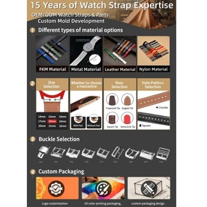 Bracelets de remplacement légers en TPU pour montres Blancpain X <span class=keywords><strong>Swatch</strong></span> 22 mm, bracelet de montre en caoutchouc pour femmes et hommes - Product Image 6