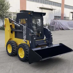 Machines de construction Chargeuse sur pneus compacte mini chargeuse skid steer pas cher mini chargeuse compacte à vendre