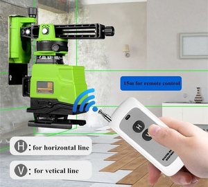 Độ Chính Xác Cao 360 Độ 4D Đường Chéo Ngang Và Dọc Laser Ánh Sáng Xanh - Product Image 4