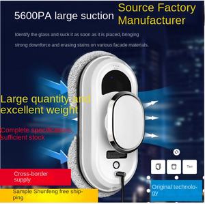 Elektrischer 90W Automatischer Fensterputzroboter mit Fernbedienung, 3+ Modi & Routenplanung für den Hausgebrauch - Product Image 2