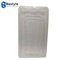 Étui pour téléphone portable, boîte d'emballage personnalisée en usine avec insertion en plastique transparent