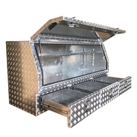 Nouvelle boîte à outils LAMAX Heavy Duty Packout en métal anodisé pour camionnette GU Patrol simple cabine
