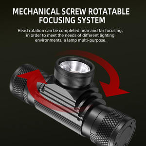 Precio al por mayor LED recargable faro USB tipo C <span class=keywords><strong>18650</strong></span> batería XPG.3 lámpara blanca Led faros delanteros - Product Image 3