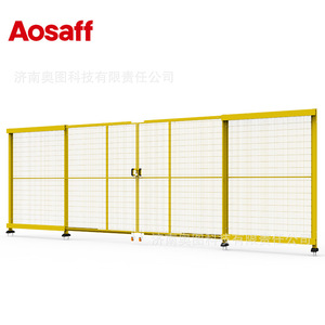 Workshop Isolation <b>Netting</b> Stainless Steel 100x20 Mesh Yellow Black Industrial Warehouse Factory Safety Fence - Product Image 2