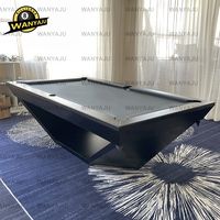 Tables de billard multifonctions directes d'usine 7FT 8FT 9FT Tables de billard en bois artisanales Premium 3 en 1 Snooker & Billard pour la maison