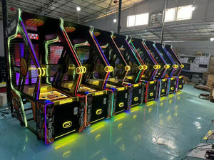 Jinns Source Fabrikgefertigter Arcade-Simulator Englischsprachige Münzbetriebene Basketball-Maschine Metall+Acryl+Kunststoff-Konstruktion - Product Image 4