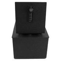 Boîte de sécurité pour camion robuste de commande en gros pour console centrale Toyota 4Runner SUV-Coffre-fort de voiture avec double serrure à clé