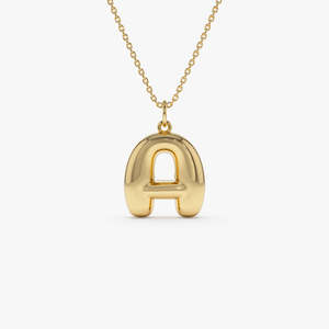 <span class=keywords><strong>Collana</strong></span> iniziale all'ingrosso <span class=keywords><strong>con</strong></span> <span class=keywords><strong>argento</strong></span> <span class=keywords><strong>925</strong></span> placcato <span class=keywords><strong>in</strong></span> oro 18K <span class=keywords><strong>nome</strong></span> personalizzato bolla ciondolo alfabeto per gli uomini donne rodiato - Product Image 1