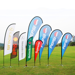 Promotional <strong>Print</strong> Tear Drop <strong>Flags</strong> Banners Marketing Feather <strong>Flags</strong> Large Beach <strong>Flag</strong> - Product Image 1