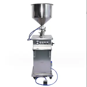 Semi automatic liquid paste daily necessities filling machine