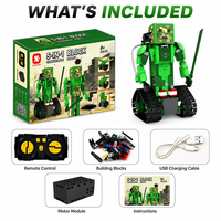 Juguete de Robot Modular Programable con Control Remoto DIY 5 en 1, Operación por APP, Juego de Bloques de Construcción, Colección de Robots
