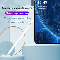 Stylet Magnétique pour iPad 9e Génération 9 Pouces, Crayon Actif de Dessin pour Tablette Tactile avec Rejet de Paume, Design Élégant en Plastique