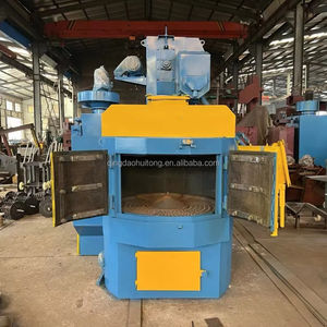 Q35 Serie Rotierende Drehtisch-Strahlreinigungsmaschine für Aluminiumlegierungsfelgen-Oberflächen mit PLC-Motor zum Polieren - Product Image 1