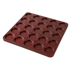 Teglia da Forno in Alluminio con 25 Cavità Rivestite in PTFE ad Alta Capacità <span class=keywords><strong>per</strong></span> <span class=keywords><strong>Muffin</strong></span> e Cupcake - Product Image 1