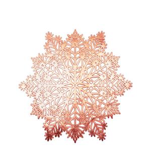 بيع بالجملة Boen مطبوعات ذهبية مجوفة متعددة الألوان على شكل ندفة الثلج - Product Image 5