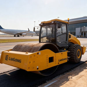 Ekonomik 12 Tonluk, Yüksek Frekanslı, Kir Kompaktörlü, Kiralık ve Müteahhitler İçin Uygun, Binilebilir Titreşimli Çift Tamburlu Toprak Sıkıştırma Ekipmanı - Product Image 2