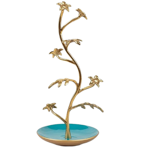 Juego de dos soporte de joyería multifuncional, organizador de collar, pendiente, pulsera, anillo de Metal, mayorista - Product Image 6