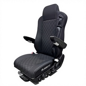 เบาะคนขับรถบรรทุกแบบปรับระดับได้หลายฟังก์ชั่น พร้อมระบบกันสะเทือนแบบอากาศคุณภาพสูงระดับอากาศยาน รุ่นใหม่สุดหรู - Product Image 1