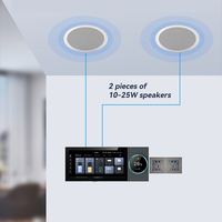 2026 6'' Tuo an Tuya Smart Control Center 6 pouces Tuya Smart Home Zigbee Gateway Scene Control Panel Music Player