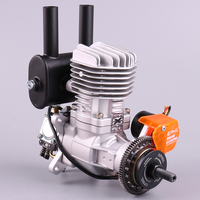 Moteur à essence monocylindre à deux temps EPHIL Power X-20cc-R Pro pour modèle d'avion, démarrage électrique arrière, fabriqué en métal