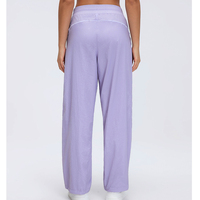 Pantalons de jogging décontractés pour femmes de haute qualité, légers, en nylon, respirants, à séchage rapide, pour l'été, vente en gros