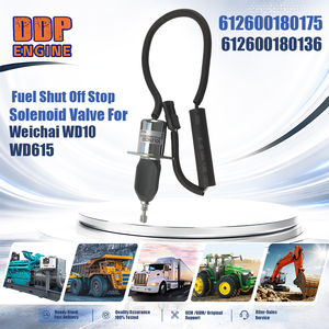 วาล์วขดลวดแม่เหล็กไฟฟ้า612600180175 612600180136สำหรับ WD615 WD10 Weichai - Product Image 2