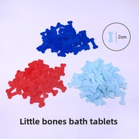 Savon en papier multicolore en forme de petite étoile hydratant et à dissolution rapide, en tranches florales, pour enfants, vente en gros d'usine