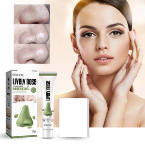 Vente en gros de thé vert Masque pour le nez des points noirs Peel Off Nez Pores propres Rétrécit Élimination des points noirs Peeling Off Masque pour le nez Crème - Product Image 6