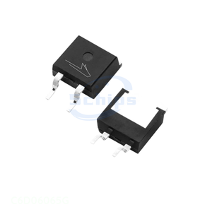 Components Electronic Single Diodes TO-263-3, D2PAK , TO-263AB C6D06065G BOM IC In Stock - Product Image 1