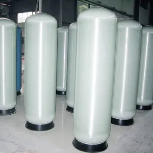 FRP الألياف الزجاجية البلاستيكية ضغط الراتنج المنقي خزان فلتر مياه الصرف الصحي معدات معالجة