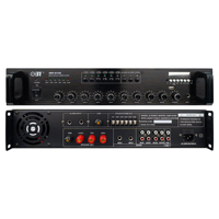 Kit de système d'amplificateur PA OBT-6150 150 Watts avec amplificateur de puissance audio standard à coque métallique et mélangeur de son