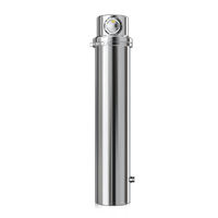 Pré-filtre UF 6T/H |   Purificateur d'eau de conduite à grand débit avec lavage manuel à contre-courant, élimine la rouille, la boue, les sédiments, le fer et les bactéries