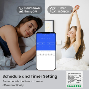 Модуль реле CNSKOU 1/2/3/4-канальный Tuya Wifi Zigbee для умного освещения, беспроводное дистанционное управление, выключатели, автоматизация дома, голосовое управление Alexa - Product Image 4