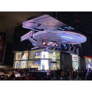 3D Giant Led Roof Front Load P8 Màn Hình Ngoài Trời 4D Video Hiển Thị Pantallas Gigantes Đầy Đủ Màu Sắc De Exterior Storefront Bảng Hiệu - Product Image 5