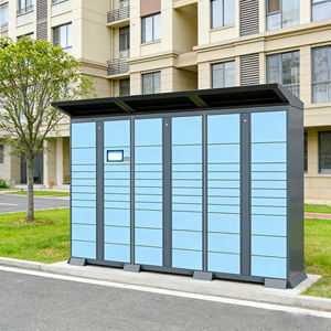 Casillero Inteligente para Paquetes Xinju OEM con Software y Multi-idioma |   Gabinete de Entrega de Paquetes Grandes con Iluminación para Uso en Exteriores - Product Image 1