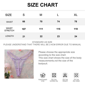 Tanga de encaje floral <span class=keywords><strong>sexy</strong></span> al por mayor para mujer, con volantes dulces, doble lazo lindo y tiro bajo - Product Image 6