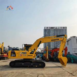 Excavatrice Komatsu Pc200LC-8 d'occasion en excellent état, excavatrices d'occasion Pc 35mr 40mr 55mr à bas prix avec peu d'heures de travail à vendre - Product Image 1