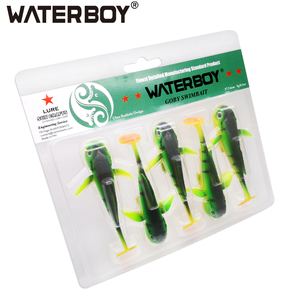 공장 직접 핫 세일 T-꼬리 고비 최고의 바다 낚시 송어 트롤링 물고기 미끼 인공 소프트 베이트 미끼 - Product Image 6