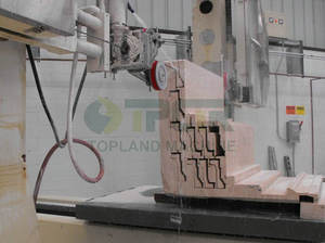 Máquina de sierra de alambre de piedra y Diamante CNC con componentes de núcleo de cables múltiples que incluyen PLC de cojinete de engranaje de motor - Product Image 3